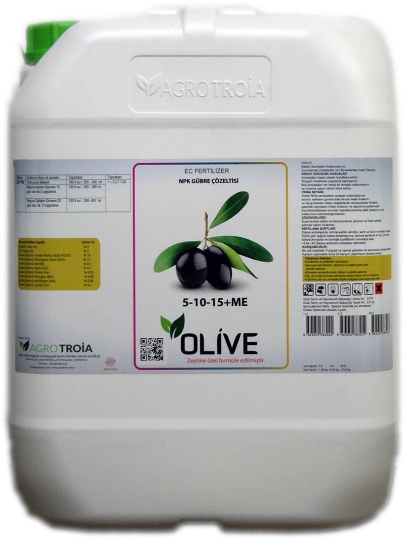 Olive 5-10-15 (+Mikro Element Takviyesi) 20 Litre
