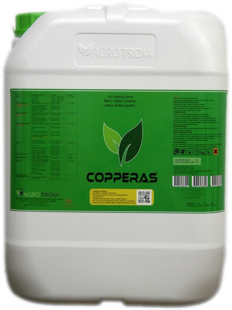 Copperas Sistemik Sıvı Bakır 20 Litre